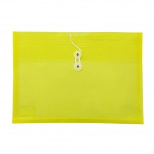 A4 Top Open Document Holder Yellow