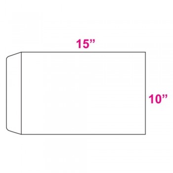 White Envelope - 100gsm - 250 pcs 10-inch x 15-inch (Item No: C03-18) A5R1B4