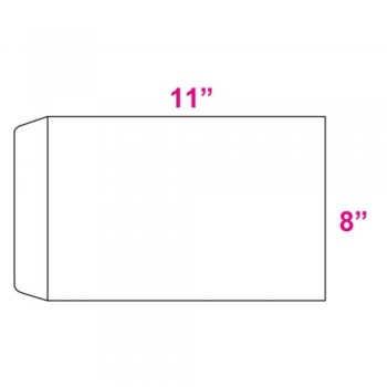 White Envelope - 100gsm - 250 pcs 8-inch x 11-inch (Item No: C03-10)