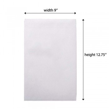 White Envelope - 100gsm - 250 pcs 9-inch x 12.75-inch (Item No: C03-12)