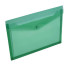 A4 Document Holder Wallet Button Green