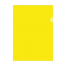 L Shape Transparent (Yellow) Document Holder File A4 Size