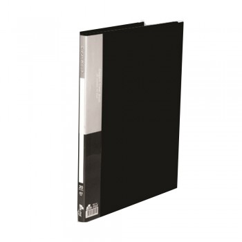 PP A3 Clear Book - Black with 20 pockets