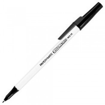 Papermate Kilometrico Ball Point Pen - 1.0mm BLACK (Item No: A04-02 KLMBK) A1R1B37