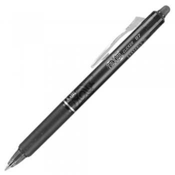 Pilot FriXion Ball Clicker - Erasable Gel Ink Pen 0.7mm BLACK (Item No: A01-17 FXBC0.7B) A1R1B199