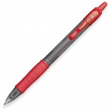 Pilot G2 Gel Ink Pen 1.0mm Bold Red (Item No: A01-05 G2RD1.0) A1R1B140