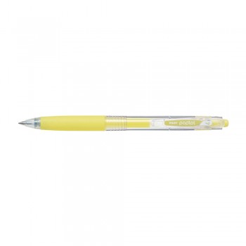Pilot Pop Lol Gel Pen-BL-PL-7-0.7mm - Pastel Yellow