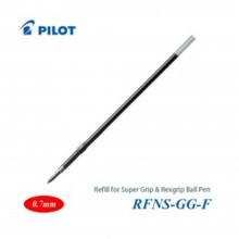 Pilot Super Grip Rexgrip Ball Pen Refill 0.7 Red (RFNS-GG-F-R)