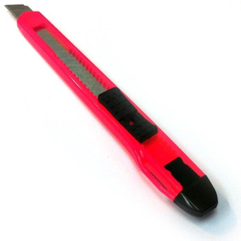 SDI Cutter Knife 0411A - Size Small, Red (Item No: B12-18 S/C-RD) A1R3B85