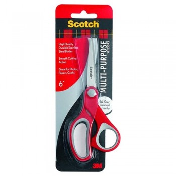 Scotch Multipurpose Scissors â€” 6-Inches SCOTCH-1426 (Item No: B12-08) A1R3B80