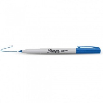 Sharpie Extra Fine Point - Permanent Marker Blue (Item No: A12-20 XF BL) A1R3B28