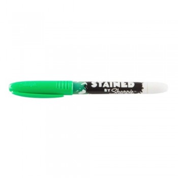 Sharpie Fabric Colour Marker - Green (Item No: A12-07 FABRICGR) A1R3B38