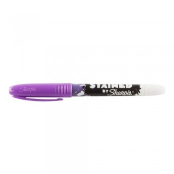 Sharpie Fabric Colour Marker - Purple (Item No: A12-07 FABRICPL) A1R3B38
