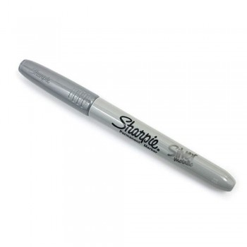 Sharpie Metallic Fine Point - Permanent Marker Silver (Item No: A12-14) A1R3B35