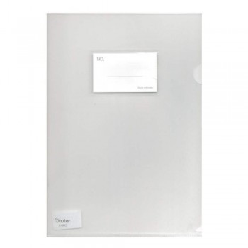 Shuter A1813 L-Shape Document Holder with - A4 - White or Clear(Item No: B11-03) A1R3B158