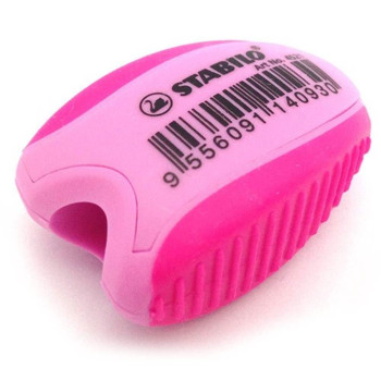 STABILO X-Shock 4521 Sharpener - Pink (Item No: A03-12 XS4521PK) A1R1B184