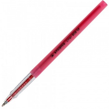 Stabilo 808-M Ballpoint Pen - 0.45mm (Medium) Red (Item No: A03-04 808M/RD) A1R1B165
