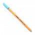Stabilo Point (88/031) 0.4mm Neon Blue Fineliner Marker Pen