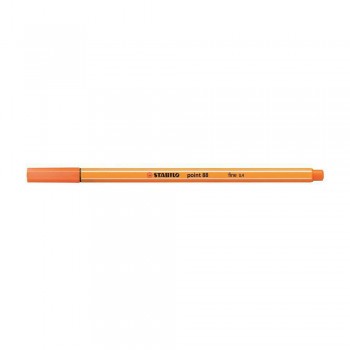 Stabilo Point (88/30) 0.4mm Pale Vermillion Fineliner Marker Pen