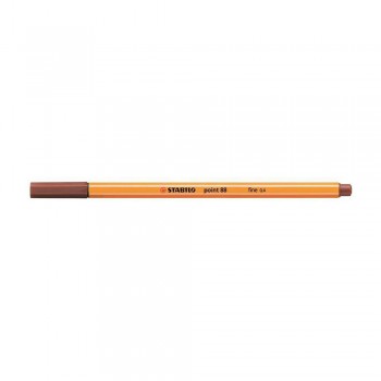 Stabilo Point (88/75) 0.4mm Sienna Fineliner Marker Pen