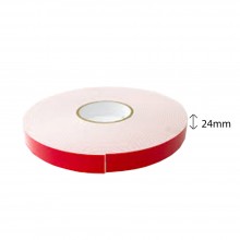 Double Sided PE Foam Tape (White) - 24mm X 8m