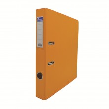 EMI PVC 50mm Lever Arch File A4 - Fancy Orange