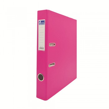 EMI PVC 50mm Lever Arch File A4 - Fancy Pink