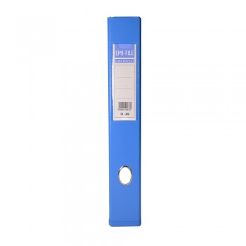 EMI PVC 75mm Lever Arch File F4 - Light Blue