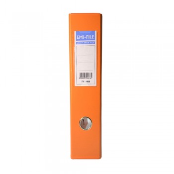 EMI PVC 75mm Lever Arch File F4 - Orange