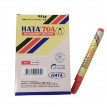 Hata Permanent Marker 70A Red