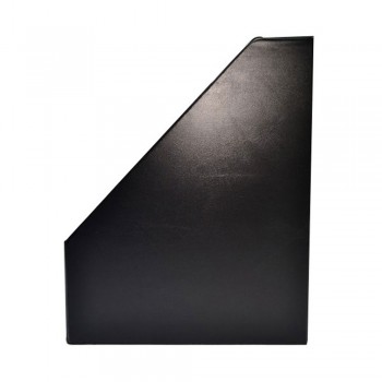 5" PVC Magazine Box File - Black