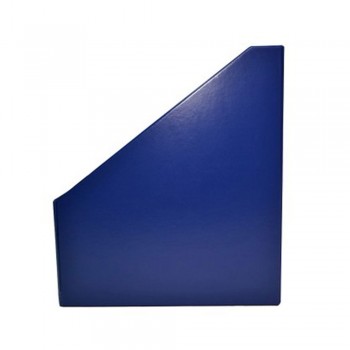 5" PVC Magazine Box File - Dark Blue