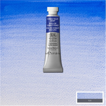 W&N Artists Water Colour 5ml 180 Cobalt Blue Deep S4