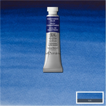 W&N Artists Water Colour 5ml 321 Indianthrene Blue S3