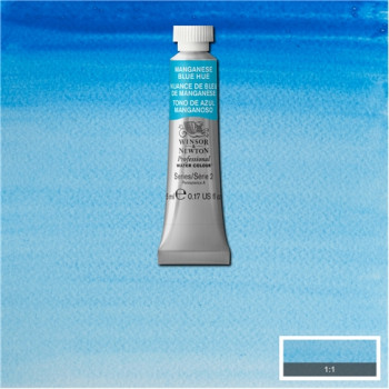 W&N Artists Water Colour 5ml 379 Manganese Blue Hue S2