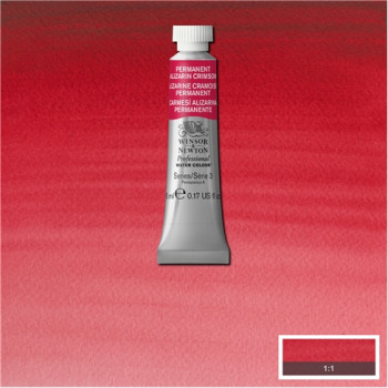 W&N Artists Water Colour 5ml 466 Permanent Alizarin Crimson S3