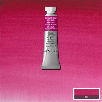 W&N Artists Water Colour 5ml 545 Quinacridone Magenta S3