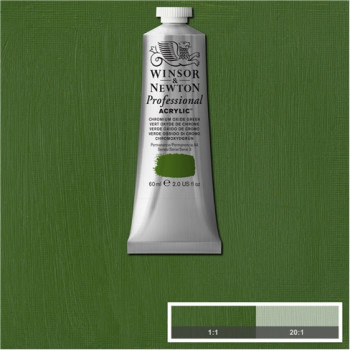 W&N Artists Acrylic Colour 60ml 162 Chromium Oxide Green S3