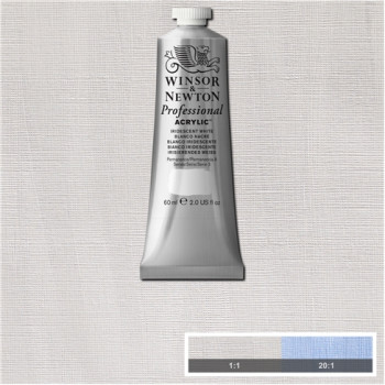 W&N Artists Acrylic Colour 60ml 330 Iridescent White S3