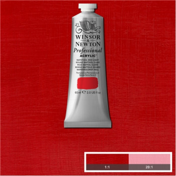 W&N Artists Acrylic Colour 60ml 421 Naphthol Red Light S2