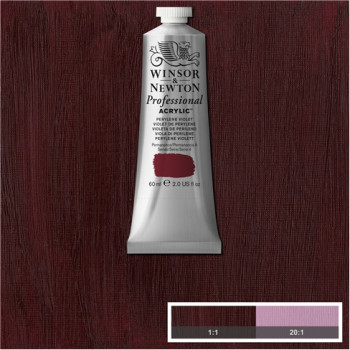 W&N Artists Acrylic Colour 60ml 470 Perylene Violet S4