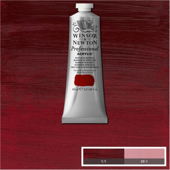 W&N Artists Acrylic Colour 60ml 507 Perylene Maroon S4