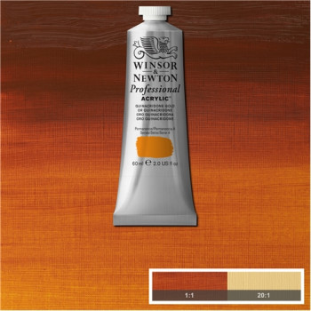 W&N Artists Acrylic Colour 60ml 547 Quinacridone Gold S4