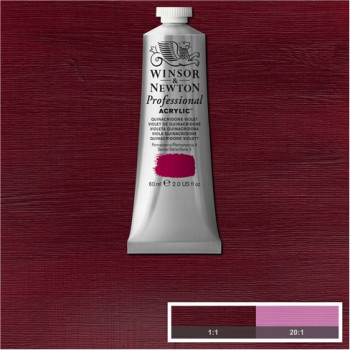 W&N Artists Acrylic Colour 60ml 550 Quinacridone Violet S3