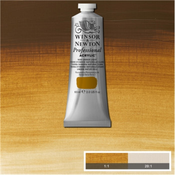 W&N Artists Acrylic Colour 60ml 557 Raw Umber Light S1