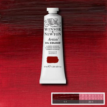W&N Artists Oil Colour 37ml 004 Alizarin Crimson S2
