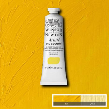 W&N Artists Oil Colour 37ml 149 Chrome Yellow Hue S1