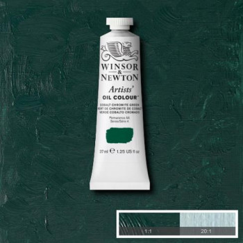 W&N Artists Oil Colour 37ml 183 Cobalt Chromite Green S4