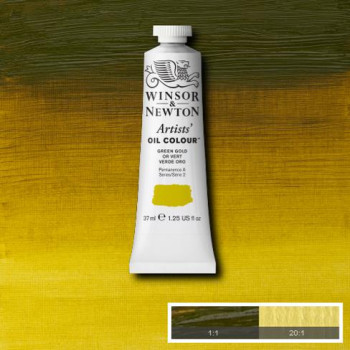 W&N Artists Oil Colour 37ml 294 Green Gold S2 