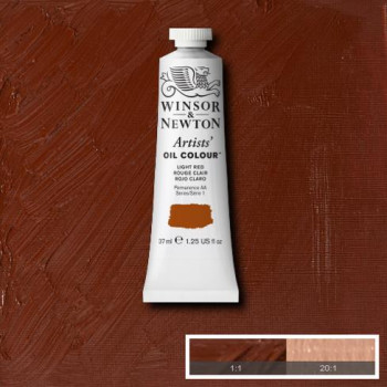 W&N Artists Oil Colour 37ml 362 Light Red S1